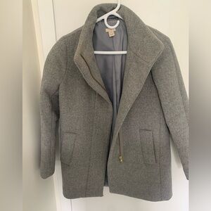 J. crew Gray “Stadium Coat” - 0P